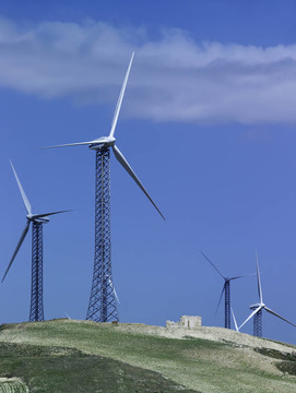 意大利；西西里島；Eolic能源發(fā)電機(jī)組