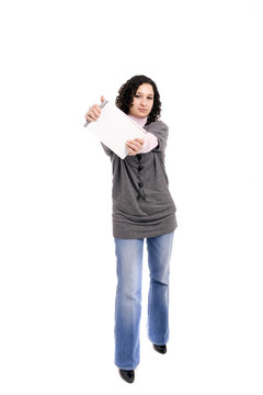 年輕漂亮的女人