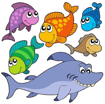 各種卡通魚(yú)集