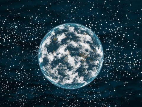 地球像小說(shuō)星球