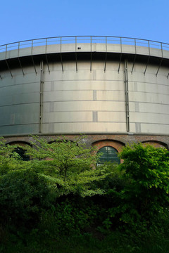 gashouder建筑后退