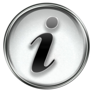 信息圖標(biāo)灰色