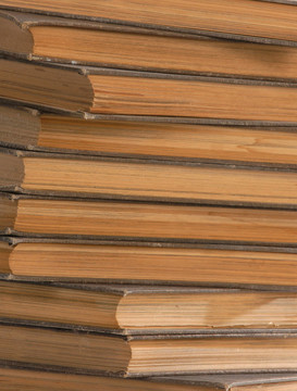 一堆書