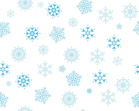 無縫的雪花