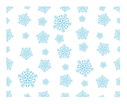 無縫的雪花