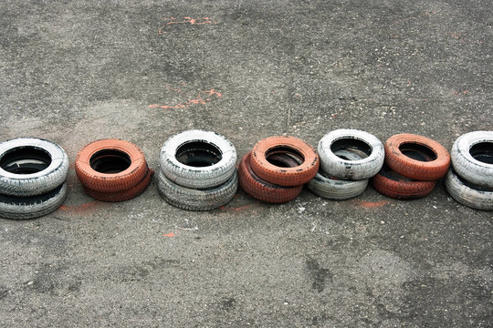 在Samara的伏爾加河碼頭賽道。俄羅斯.