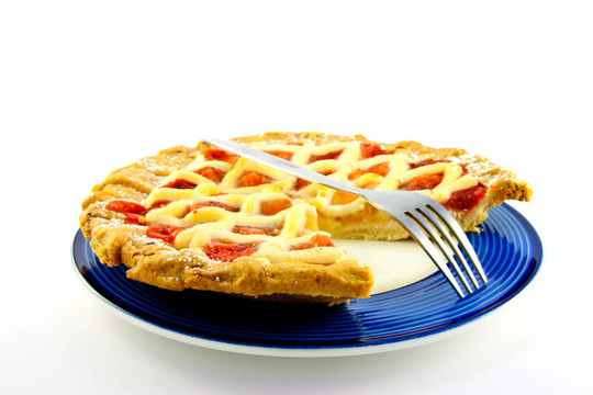 蘋果和Strawberry Pie缺了一片