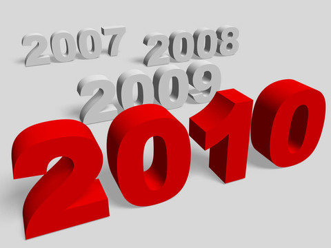 新的一年2010