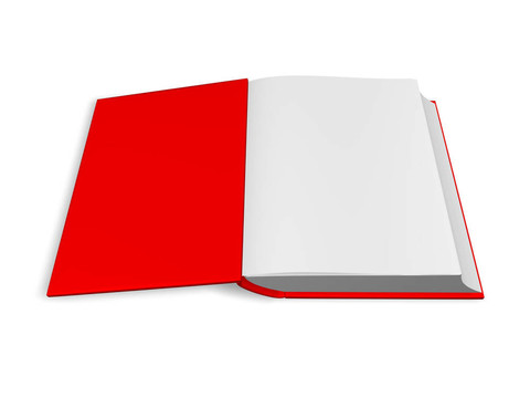打開的書