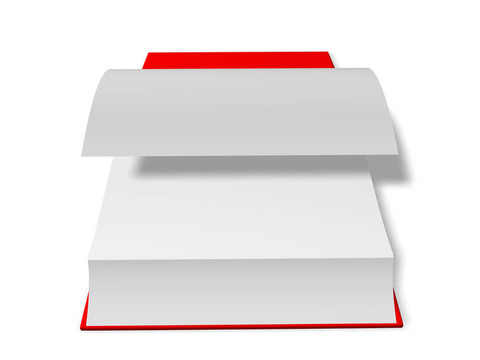 打開的書
