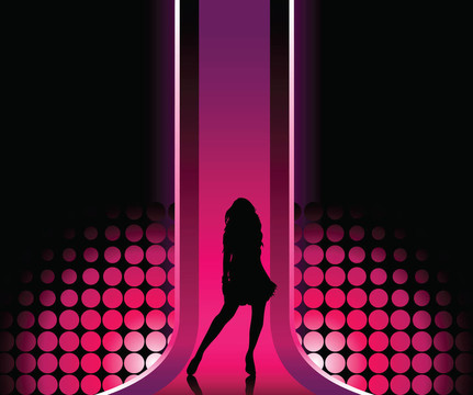 在Catwalk的女孩