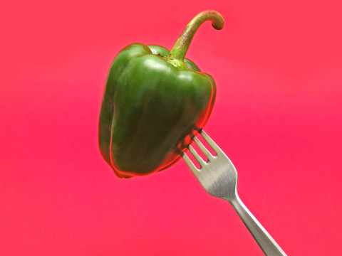 你對完美的辣椒叉