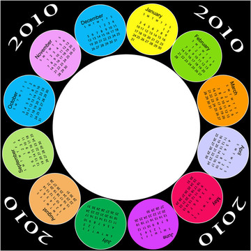日歷；2010