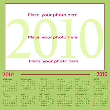日歷2010