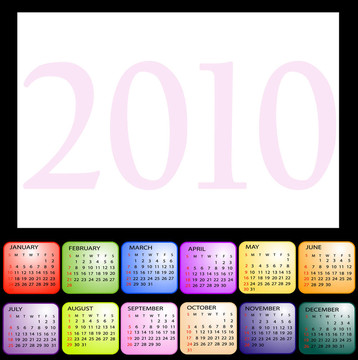 日歷2010