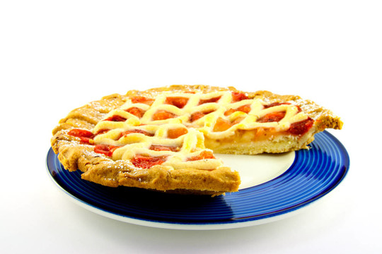 蘋果和Strawberry Pie缺了一片