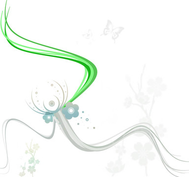 花的插圖