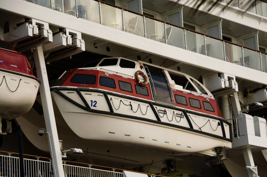 Cruise Ship的救生艇