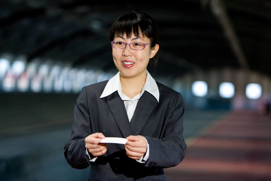 亞洲商業(yè)女性名片