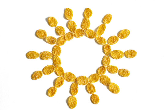 玉米片的太陽