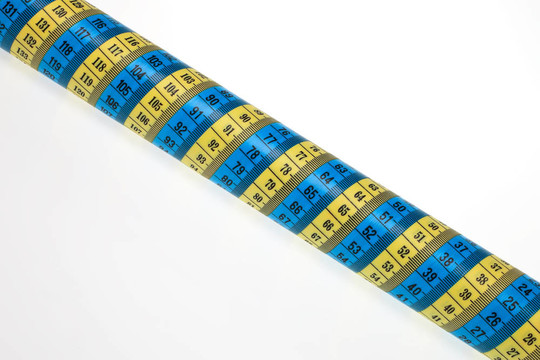 金屬管纏繞測量帶。