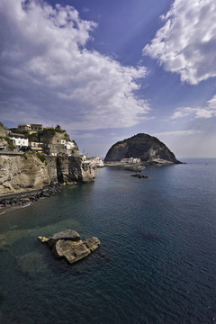 意大利；坎帕尼亞；伊斯基亞島；S. Angelo