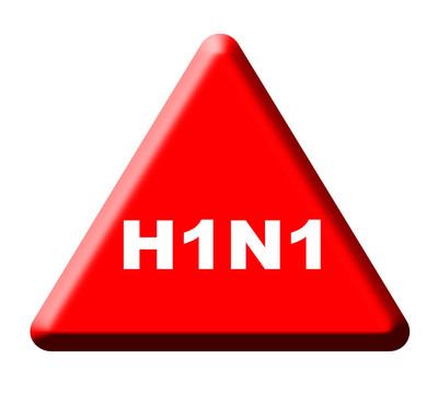 甲型H1N1流感的警告標(biāo)志