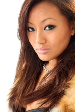 美麗的Young Woman