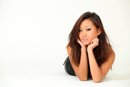 美麗的Young Woman