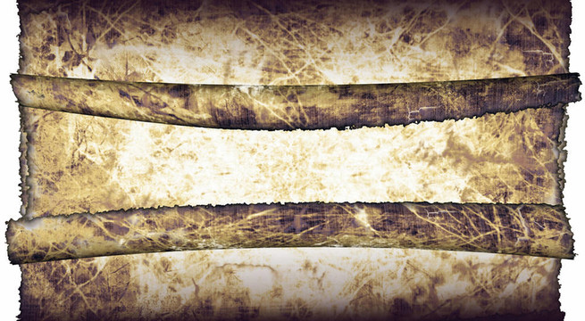 舊貨垃圾絨面羊皮紙卷軸；一紙頁古董背景紋理；非常詳細(xì)