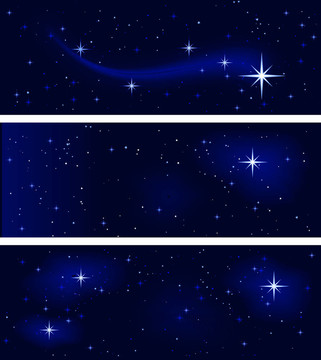 寧靜的星夜；寂靜而寧靜