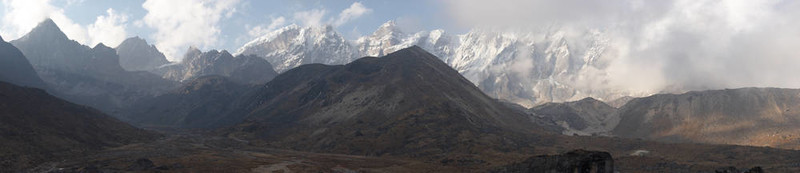 山云全景；Himalayas；尼泊爾