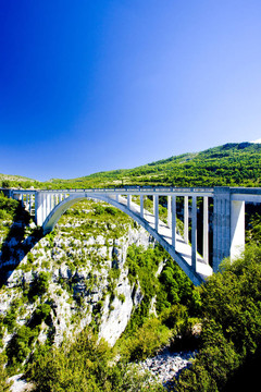L阿爾蒂比河杜邦；Verdon Gorge；普羅旺斯；法國