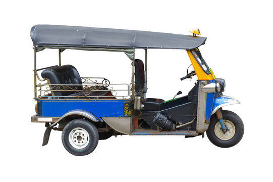 穿梭在泰國(guó)的出租車(chē)
