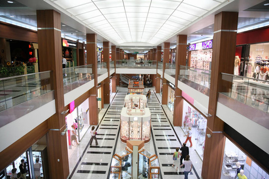 在服裝的商店里