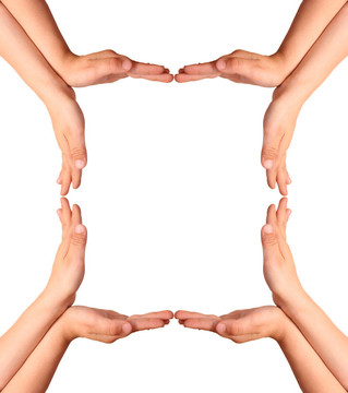 兒童手房手勢(shì)