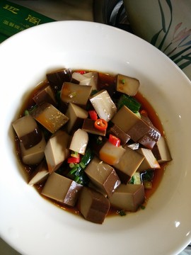 涼菜 香干 美食 菜品 美味