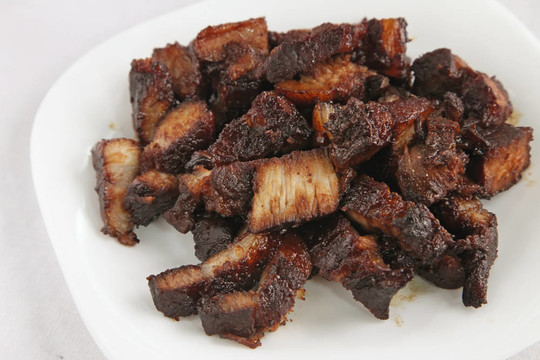 豬肉；烤；切片；切片；脆；烤；食品