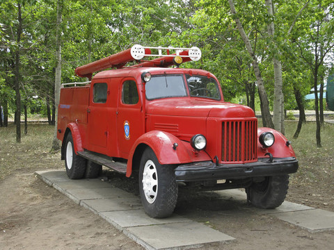 舊消防車