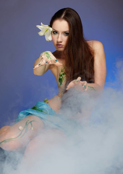 美麗的美人魚姑娘