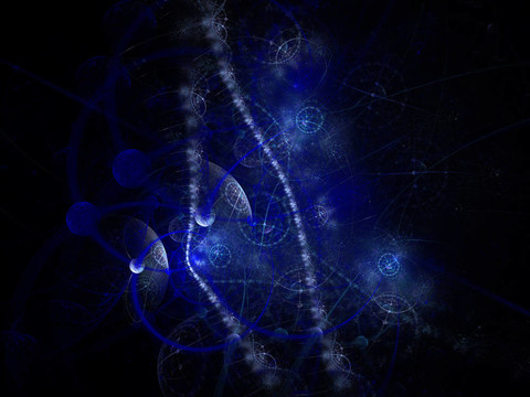 空間中的數(shù)字生成星系。高詳細(xì)。壁紙；背景或背景。
