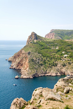 夏天的海岸觀