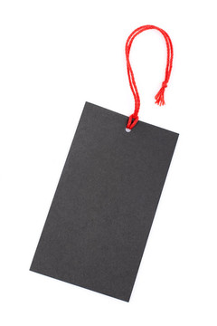 黑色的價(jià)格標(biāo)簽