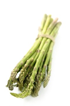 綠蘆筍堆