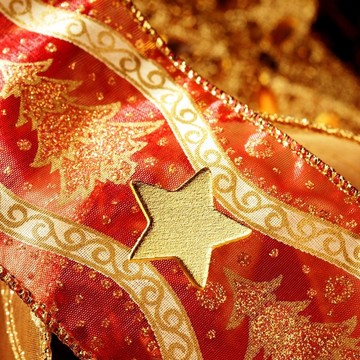 金色金星裝飾