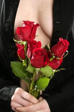 女控股鮮花花束