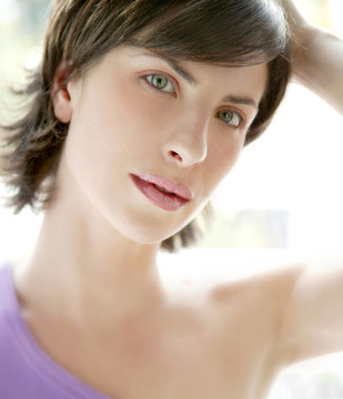 美女模特背照美女照
