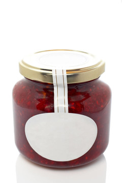 Strawberry glass的罐子