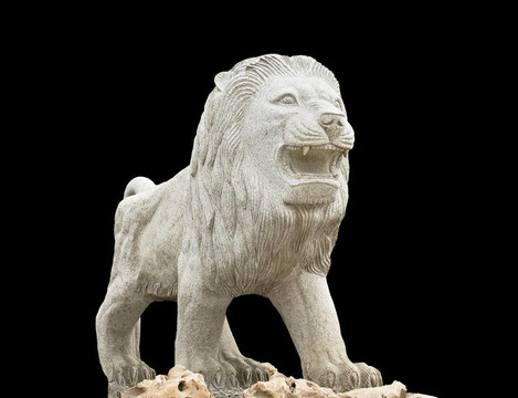 希臘古典時(shí)代的雕像展示獅子