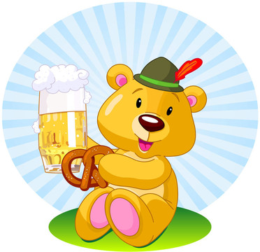 啤酒節(jié)的熊